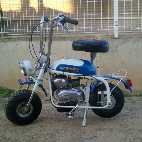 DUCATI MINI MARCELINO AZUL RESTAURADA