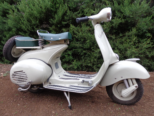 VESPA 125 N DE 1958 RESTAURADA