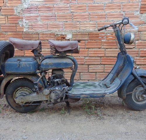 LAMBRETTA 125 PATINETE AZUL