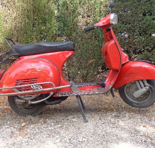 VESPA 150 S ROJA,DE 1964