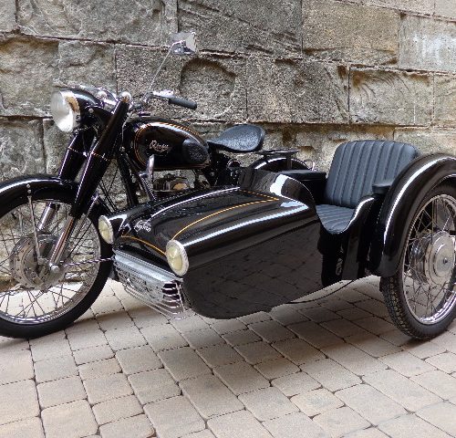 RIEJU 175 CON SIDECAR DE 1957