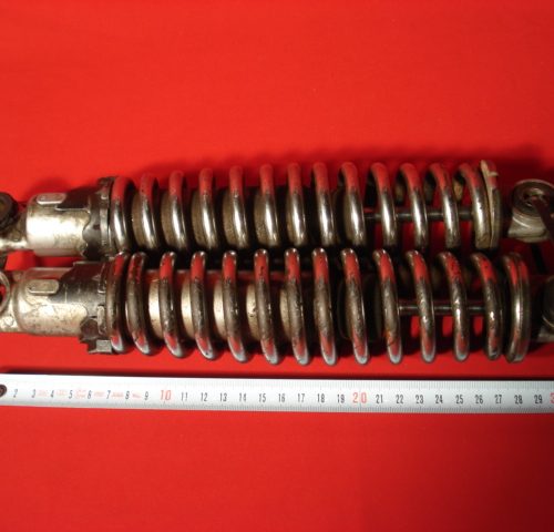 SEGUNDA MANO. AMORTIGUADORES REF 1, MUELLE CROMADO DE 30CM.