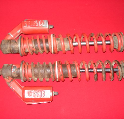 SEGUNDA MANO.AMORTIGUADORES TELESCO CON BOTELLA DE 39 CM