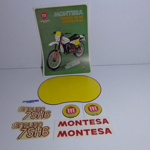 ADHESIVOS MONTESA ENDURO 75 H6 BLANCA
