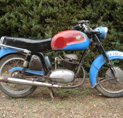 MV AGUSTA 175 DE 4 TIEMPOS. 1962