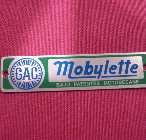 ANAGRAMA MOBYLETTE ASIENTO