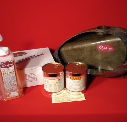 KIT TRATAMIENTO DEPOSITO GASOLINA RESTOM DE 40 A 70 LITROS