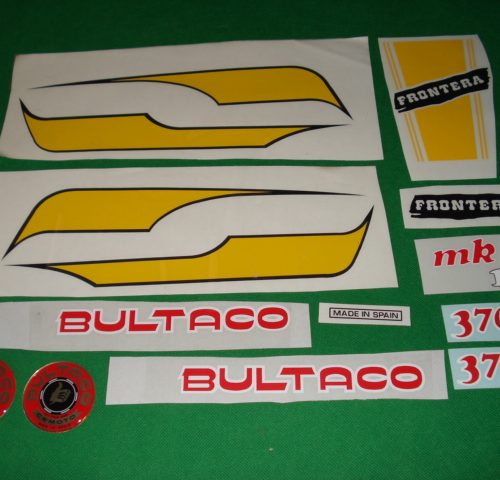 ADHESIVOS BULTACO FRONTERA MK 11
