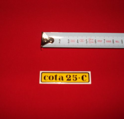 ADHESIVO MONTESA COTA 25-C, AMARILLO