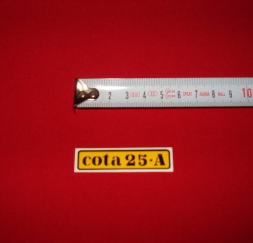 ADHESIVO MONTESA COTA 25-A, AMARILLO