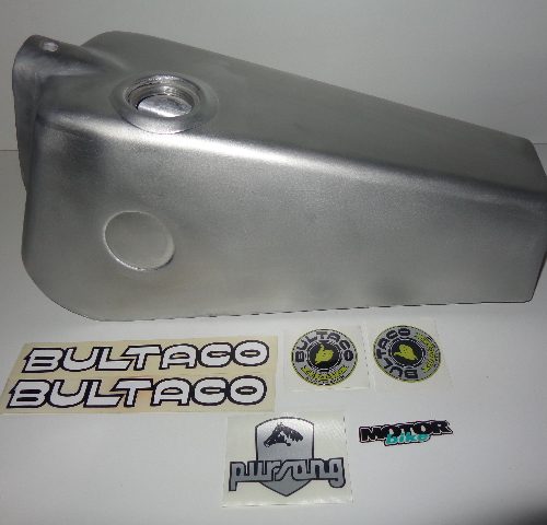 DEPOSITO BULTACO PURSANG MK 9, MK 10 Y MK 11 EN ALUMINIO.