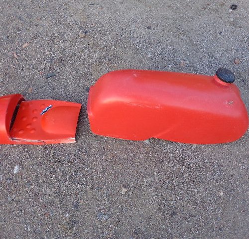 Deposito bultaco kit america con asiento y culin