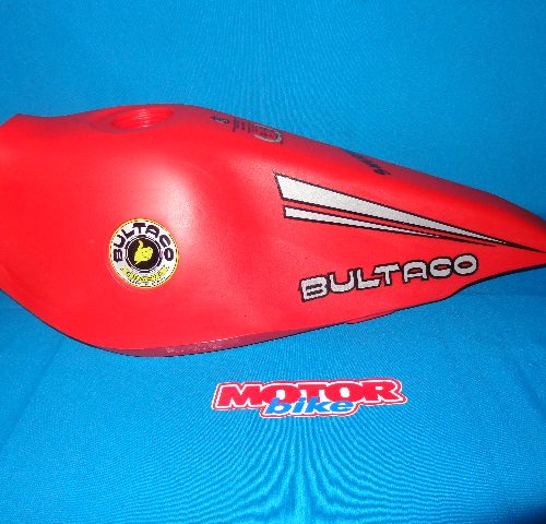 DEPOSITO BULTACO SHERPA ROJO MOD 198 Y 199