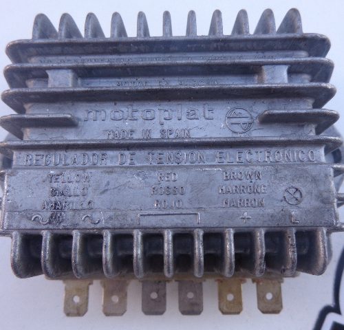 REGULADOR MOTOPLAT ELECRONICO REF 9630602 12 V