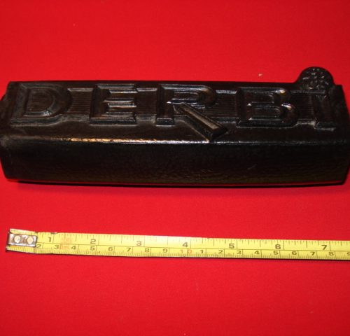 CUBRE MANILLAR DERBI NEGRO DE PLÁSTICO