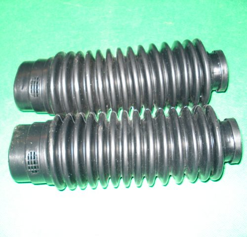 Fuelles negros suspensión, de 30 y 50mm de diámetro y 21 cm de l