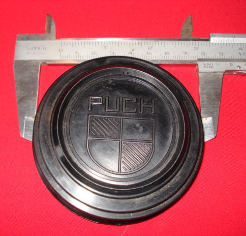 EMBELLECEDOR PUCH REDONDO NEGRO DE 85MM DIAMETRO