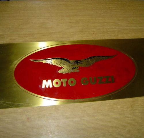 CHAPA MOTO GUZZI