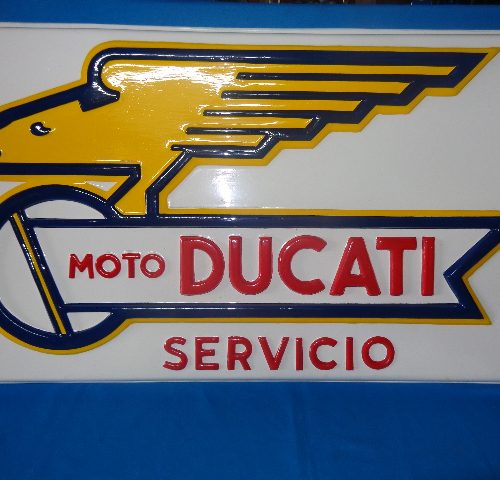 LETRERO DUCATI 1 MTRO X 0,60 CM