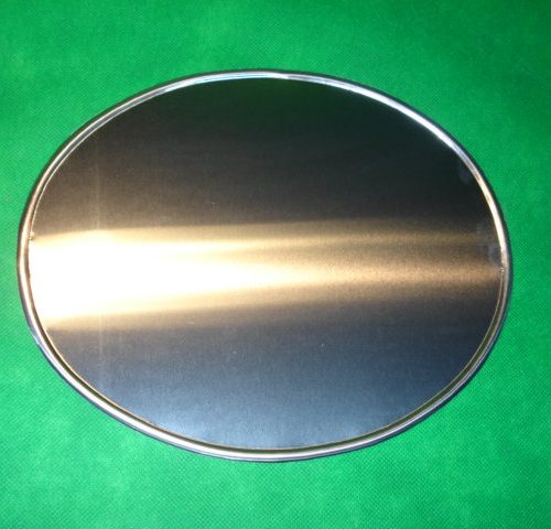 PORTA NUMEROS ALUMINIO OVALADO SIN ANCLAJES