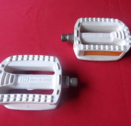 PEDALES BICICLETA BH BLANCOS