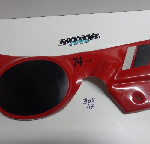 TAPA DERBI ROJA 75 DERECHA, ORIGINAL ÉPOCA