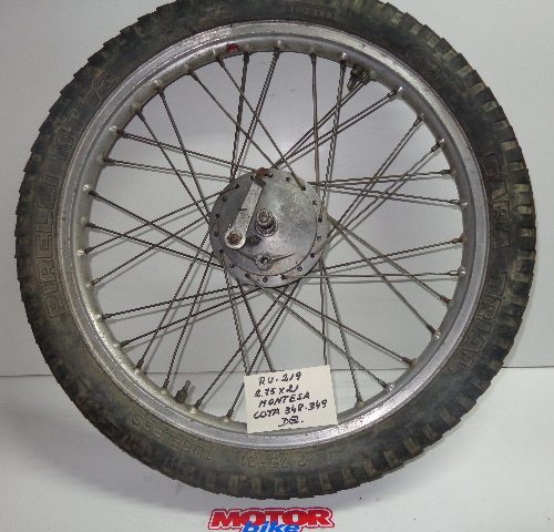 RUEDA MONTESA COTA 348,349, REF RU 219. DELANTERA.