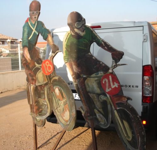 PILOTOS DE MADERA, AÑOS 50