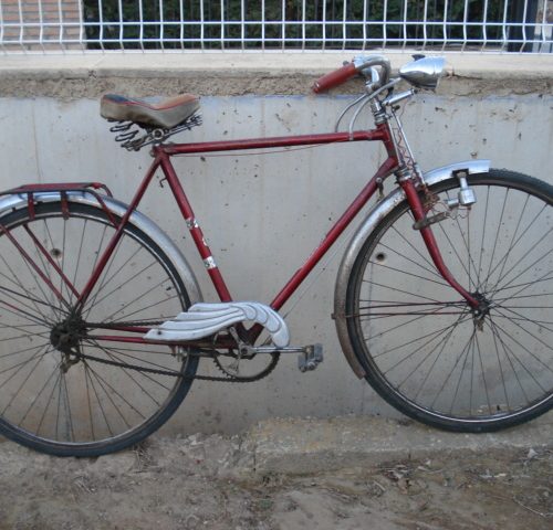 BICICLETA GIMSON AÑOS 50 GRANATE