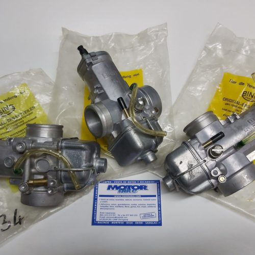Carburador Bing 34, 36 y 38 para motos clásicas