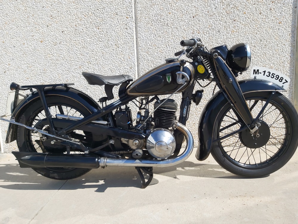 DKW 500 SB restaurada y con documentos