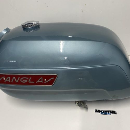 Depósito de Sanglas 400 nuevo, color azúl metálizado