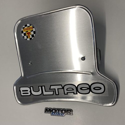 Porta numeros de aluminio bultaco sherpa