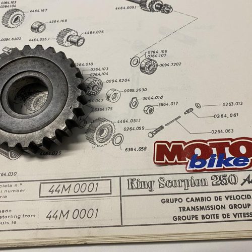 Piñon cambio Montesa King Scorpion de 26 z ref 4464.051.1