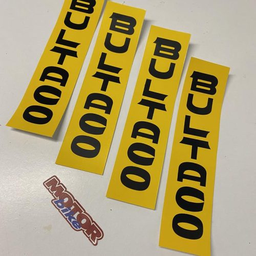 4 Adhesivos Bultaco para horquilla