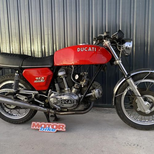 Ducati 750 GT documentada.
