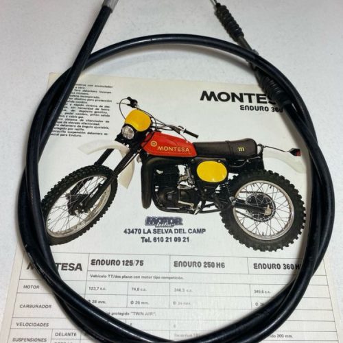 Cable freno delantero Montesa Enduro 250 y 360 original.